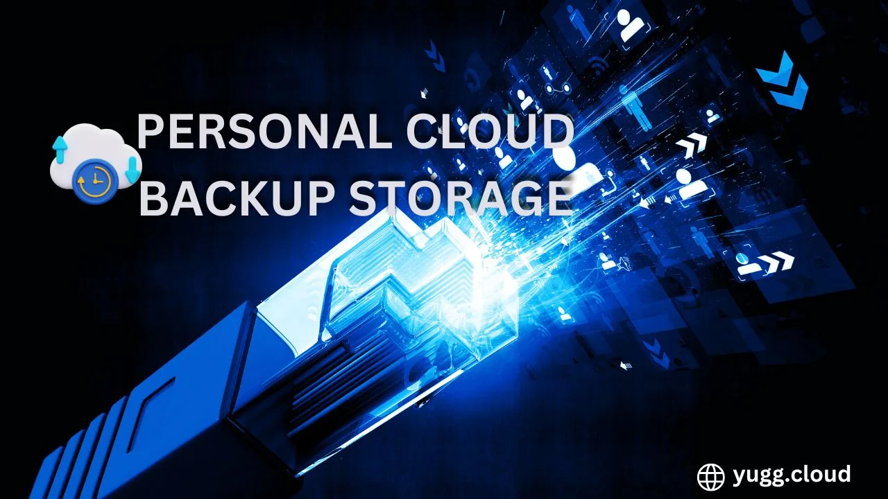 Personal cloud backup storage:  refers to the practice of securely storing data from personal devices